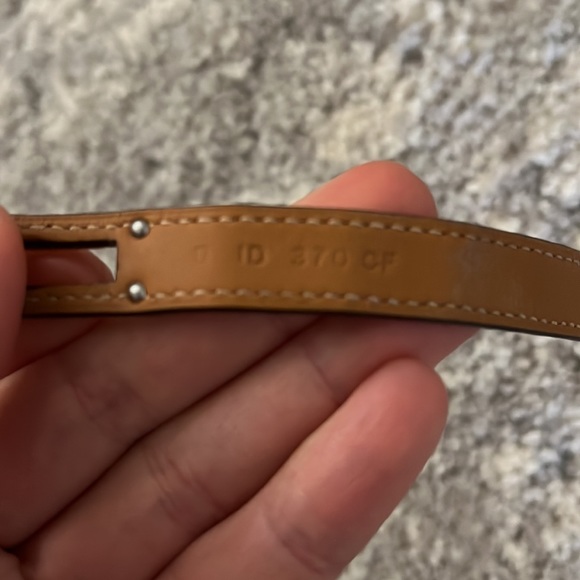 Hermès Kelly Ruby Chevre Double Bracelet - Picture 6 of 6